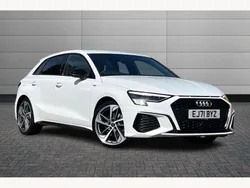 White Used 2021 Audi A3 Comfort Hatchback | £25,295 (Expensive)