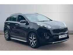 Black Used 2018 Kia Sportage GT-Line SUV | £11,826 (Good price)