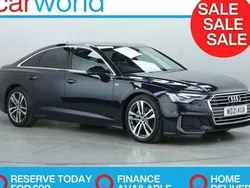 Blue Used 2021 Audi A6 S-Line Sedan | £28,080 (A bit pricey)