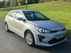 Satin silver Used 2022 Kia Rio 2 Hatchback | £12,995 (A bit pricey)