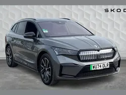 Grey Used 2024 Skoda Enyaq iV SportlinePlus SUV | £35,633 (Fair price)