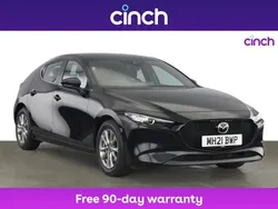 Black Used 2021 Mazda 3 Hatchback | £14,599 (Good price)