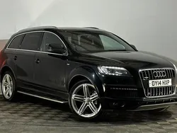 Black Used 2014 Audi Q7 S-line plus SUV | £7,495 (Fair price)