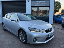 Silver Used 2013 Lexus CT200h Hatchback | £9,000 (Fair price)
