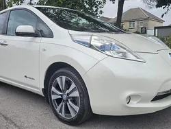 White Used 2013 Nissan Leaf Tekna Hatchback | £2,895 (Fair price)