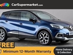 Blue/black Used 2019 Renault Captur GT-Line SUV | £8,697 (Fair price)