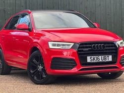 Red Used 2016 Audi Q3 S-line plus SUV | £10,850 (Fair price)