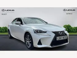 White Used 2017 Lexus IS300h Sedan | £17,750 (Fair price)