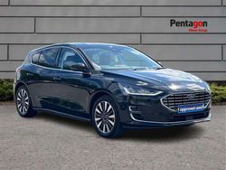 Black Used 2023 Ford Focus Titanium Hatchback | £15,495 (Fair price)