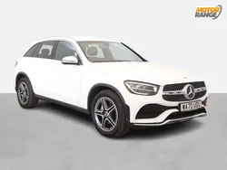 White Used 2020 Mercedes GLC220 AMG line Estate | £27,295 (Fair price)