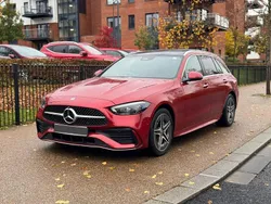 Red Used 2023 Mercedes C300e AMG Line Premium Plus Estate | £24,991