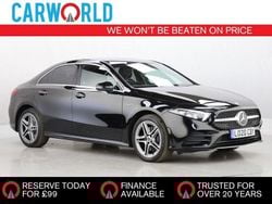 Black Used 2020 Mercedes A250 AMG line Sedan | £13,985 (Fair price)