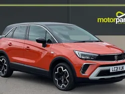 Orange Used 2021 Vauxhall Crossland Elite SUV | £14,532 (A bit pricey)