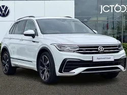 White Used 2023 VW Tiguan R-line SUV | £27,897 (Fair price)