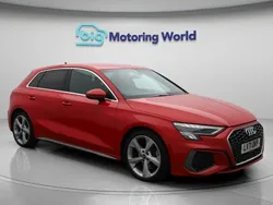 Red Used 2021 Audi A3 Sportback S-Line Hatchback | £20,700 (Fair price)