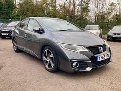 Grey Used 2015 Honda Civic SE Plus Hatchback | £5,500 (Fair price)