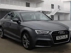Grey Used 2018 Audi A3 S-Line Sedan | £13,650 (Good price)