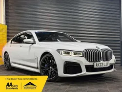 White Used 2022 BMW 740 M Sport Sedan | £36,995 (Good price)