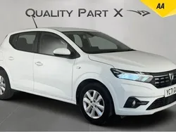 White Used 2021 Dacia Sandero Comfort Hatchback | £9,350 (Super price)