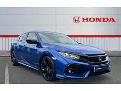Blue Used 2020 Honda Civic Sport Hatchback | £15,895 (Fair price)