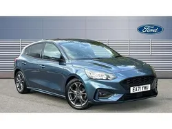 Blue Used 2021 Ford Focus ST-Line Hatchback | £13,472 (Good price)