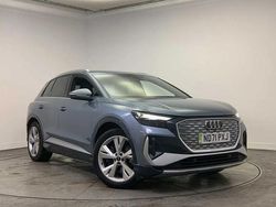 Blue Used 2022 Audi Q4 e-tron S-Line SUV | £24,500