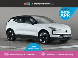 White Used 2024 Volvo EX30 Plus SUV | £26,397 (Good price)