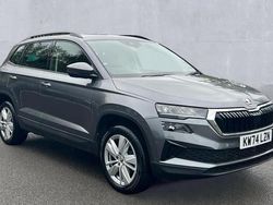 Graphite grey metallic Used 2024 Skoda Karoq SE Drive SUV | £22,590 (Fair price)
