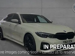 White Used 2021 BMW 320 M Sport Sedan | £22,373 (Fair price)