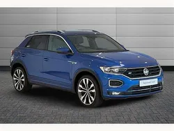 Blue Used 2020 VW T-Roc R-line SUV | £24,050 (Fair price)