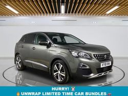 Grey Used 2018 Peugeot 3008 Allure SUV | £12,849 (Fair price)