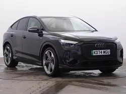 Black Used 2025 Audi Q4 Sportback e-tron Black Edition SUV | £37,980 (Good price)