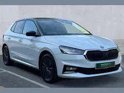 Moon white metallic black magic pearlescent Used 2024 Skoda Fabia Colour Edition Hatchback | £15,990 (Good price)