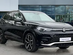 Grenadilla black metallic Used 2025 VW Tiguan R-line SUV | £35,307 (Expensive)