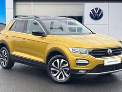 Yellow Used 2022 VW T-Roc Active SUV | £21,690 (Fair price)