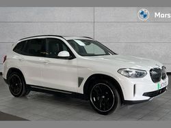White Used 2021 BMW iX3 Shadowline SUV | £24,238 (Fair price)