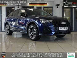 Blue Used 2021 Audi Q3 Black Edition SUV | £24,970 (Fair price)