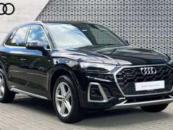 Black Used 2021 Audi Q5 S-Line SUV | £31,354 (Fair price)