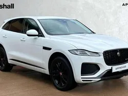 White Used 2021 Jaguar F-Pace R-Dynamic SUV | £23,863 (Fair price)