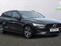 Black Used 2021 Volvo V60 R-Design Estate | £25,899 (Expensive)