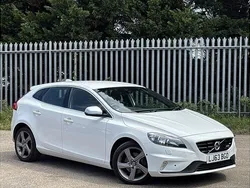 White Used 2013 Volvo V40 R-Design Estate | £8,995 (Fair price)