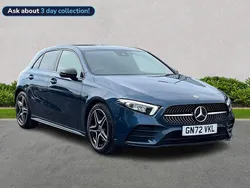 Blue Used 2022 Mercedes A180 Executive Hatchback | £21,499 (Fair price)