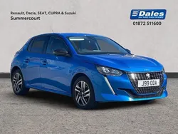 Blue Used 2022 Peugeot 208 Allure Premium Hatchback | £14,250 (A bit pricey)