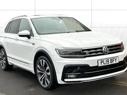 White Used 2019 VW Tiguan R-line SUV | £22,000 (Fair price)