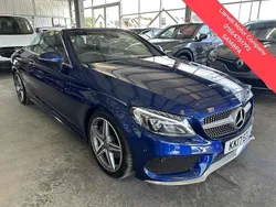 Blue Used 2017 Mercedes C250 AMG line Cabriolet | £14,995 (Good price)