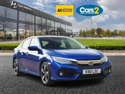 Blue Used 2017 Honda Civic Prestige Hatchback | £12,490 (Fair price)