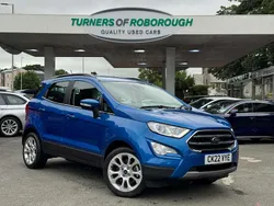 Blue Used 2022 Ford Ecosport Titanium SUV | £14,000 (Fair price)