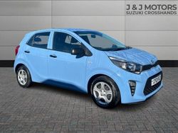 Blue Used 2021 Kia Picanto 4 Hatchback | £10,495 (Fair price)