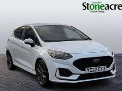 White Used 2022 Ford Fiesta ST-Line Hatchback | £13,990 (Fair price)