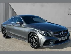 Grey Used 2018 Mercedes C300 AMG Line Premium Coupe | £20,695 (A bit pricey)